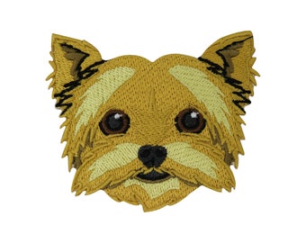 Patch zum Aufbügeln Yorkshire Terrier Hund | Hunde Patches, Tier Dog Bügelflicken, Kinder Flicken Pfoten Aufnäher Hundeaufnäher Finally Home