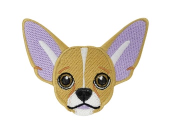 Patch zum Aufbügeln Chihuahua Hund | Hunde Patches, Tier Bügelflicken, Kinder Flicken, Pfoten Aufnäher Welpe Hundeaufnäher Finally Home