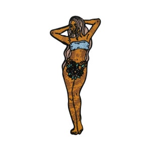Toppa termoadesiva donna con tatuaggi toppe da donna immagine oblunga termoadesiva toppa termoadesiva ragazza toppa termoadesiva toppa a forma di fiore toppe termoadesive giacca di jeans Finalmente a casa