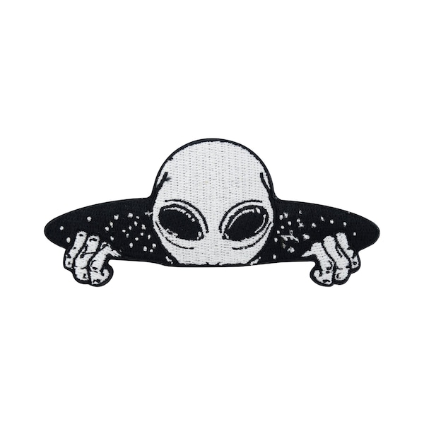 Iron-on patch Aliens are coming | UFO patches, space stars iron-on patches, Nasa moon patches, aliens Finally Home