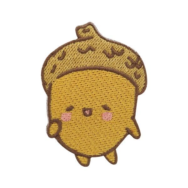 Kleine Kawaii Acorn opstrijkpatch | Herfstbladpatches, boombladeren opstrijkpatch, bosnatuurpatches, takken van bomen eindelijk thuis