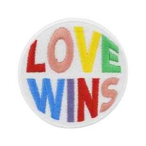Iron-on patch Love Wins LGBTQ | Rainbow patches for sewing, LGBT Homo iron-on patch, Bi Trans Lesbian Gay Pride patch Finally Home
