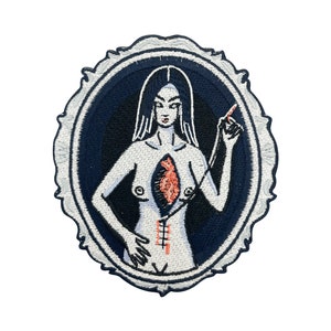 Iron-on patch - Fixing Myself | Heart patches, girl patches, girl patch Broken Heart, needle & thread iron-on patch Finally Home