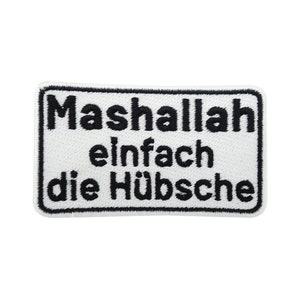 Patch Mashallah! Simply the cutest meme iron-on patch | Funny patches, witty iron-on transfers, funny saying patches, Finally Home