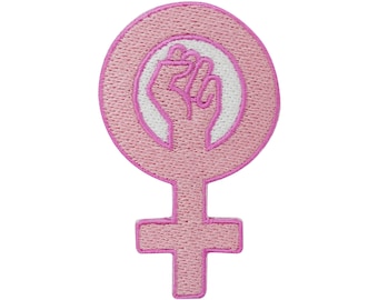 Parche Termoadhesivo - Signo Feminismo | Parches de feminismo, hierro feminista en parches, parches de mujeres, parches de poder femenino finalmente en casa