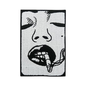Parche termoadhesivo - Bad Girl Summer | Parches de anime, parches termoadhesivos de amor, parches retro en blanco y negro, parches largos para mujer. ¡Por fin en casa!