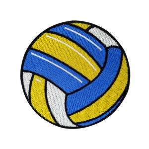 Strijkpatch - Volleybal | Sportpatches, Balpatches, Ronde patches, Volleybalpatches Eindelijk thuis