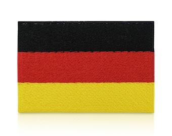 Patch zum Aufbügeln Deutschland Flagge | Bundeswehr Patches, Deutsche Fahne Bügelbild, DEU WM Aufbügler, Germany Flag Aufnäher Finally Home