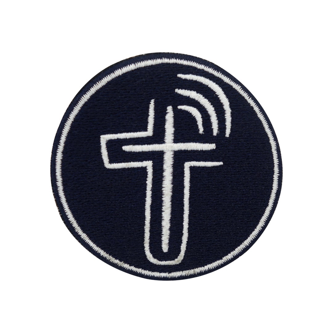 Patch Churches Jesus Cross Ironon Patch Christian Patches Fish Ironon