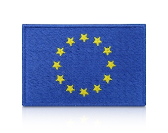 Patch zum Ankletten Europa Flagge | Europaflagge, Europe Flag Airsoft Patches, Europäische EU Fahne Softair Bundeswehr Finally Home