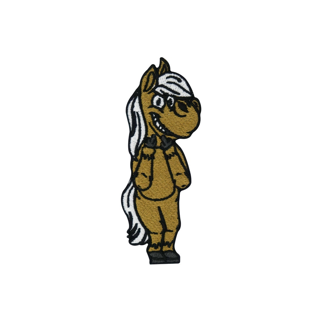 Patch for Ironing Horse Shows Stinking Finger Funny Middle Etsy