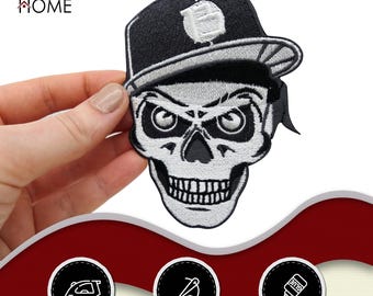 2 Pezzi di Toppe di Sicurezza Ricamate, Badge di Grandi Dimensioni da