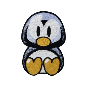 Iron-on patch baby penguin | Animal children&#39;s patches, iron-on patches, patches, patches, ice cream iron-on image, iron-on patch, iron-on patch Finally Home