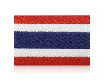 Thailand flag patch for ironing | Thai flag patches, flag iron-on image, iron-on patch, flag patch, backpacker application Finally Home