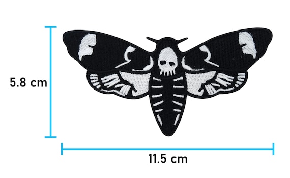 Lapjes Appliqués Black Panther Opnaaier met Borduursel | Luipaard Patch Wildkat Strijkapplicatie | Save the Earth Wildlife bescherming Milieubescherming Badge | 75x75mm