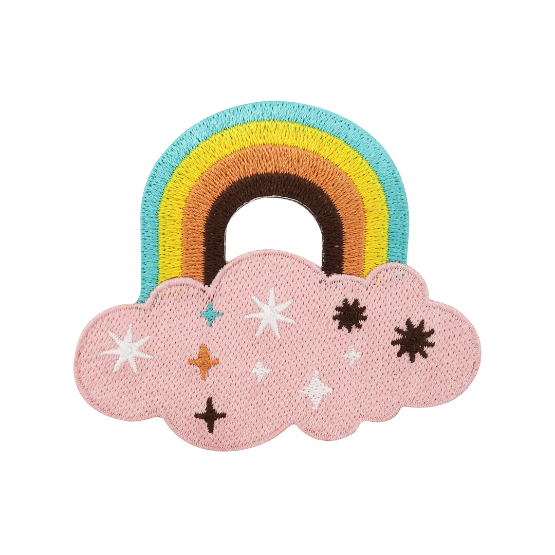 Rainbow With Clouds Appliqué Design - Machine Embroidery Geek - Foto 12