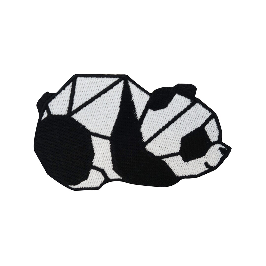 Patch to Iron on Cute Sleeping Panda | Panda Bear Patches, Bear Iron-on ...