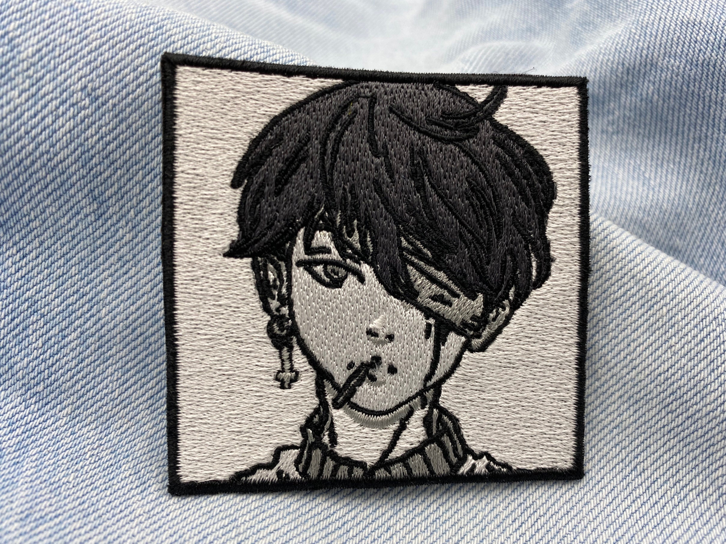 Finally Home Toppa Termoadesiva Ragazza Anime Arrabbiata - Cartone Animato Manga, Da Stirare O Cucire Su Vestiti E Zaini
