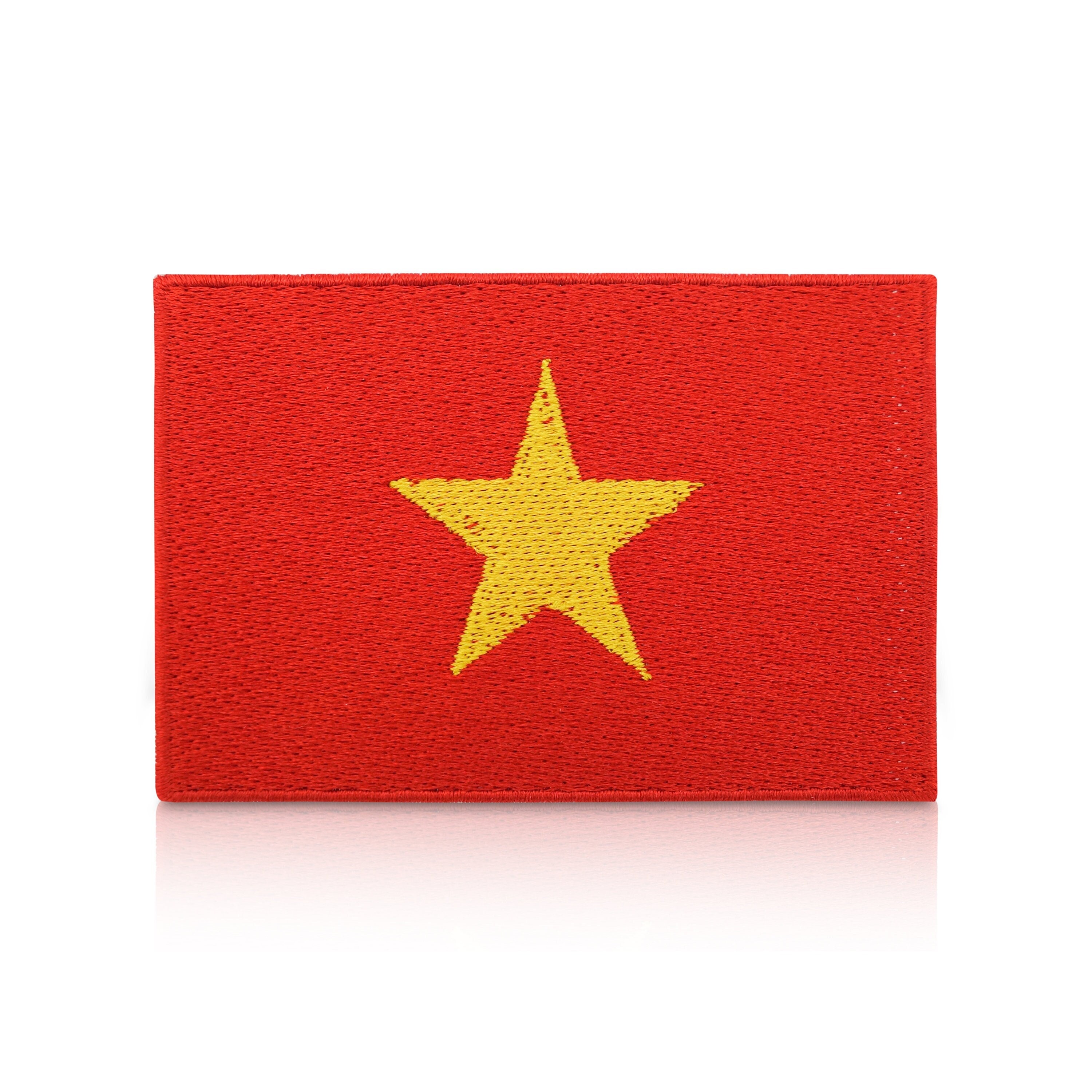 Ricamo, Motivo: Bandiera Vietnam Iron On-Zaino per Patch