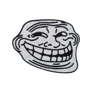 Iron-on Patch Trollface Meme | Troll Face Patches, Funny Iron-on Patch, Humorous Patch, Funny Pepe Frog Patch, Finally Home