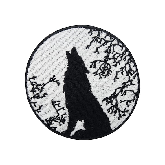 Lone Wolf Biker Patches 