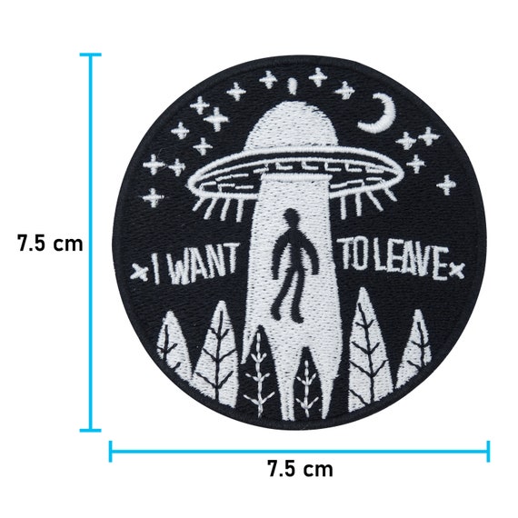 Planet, Rocket, Alien Iron on Motifs Planet, Rocket, Alien Iron on Motifs