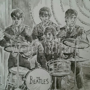 Beatles print