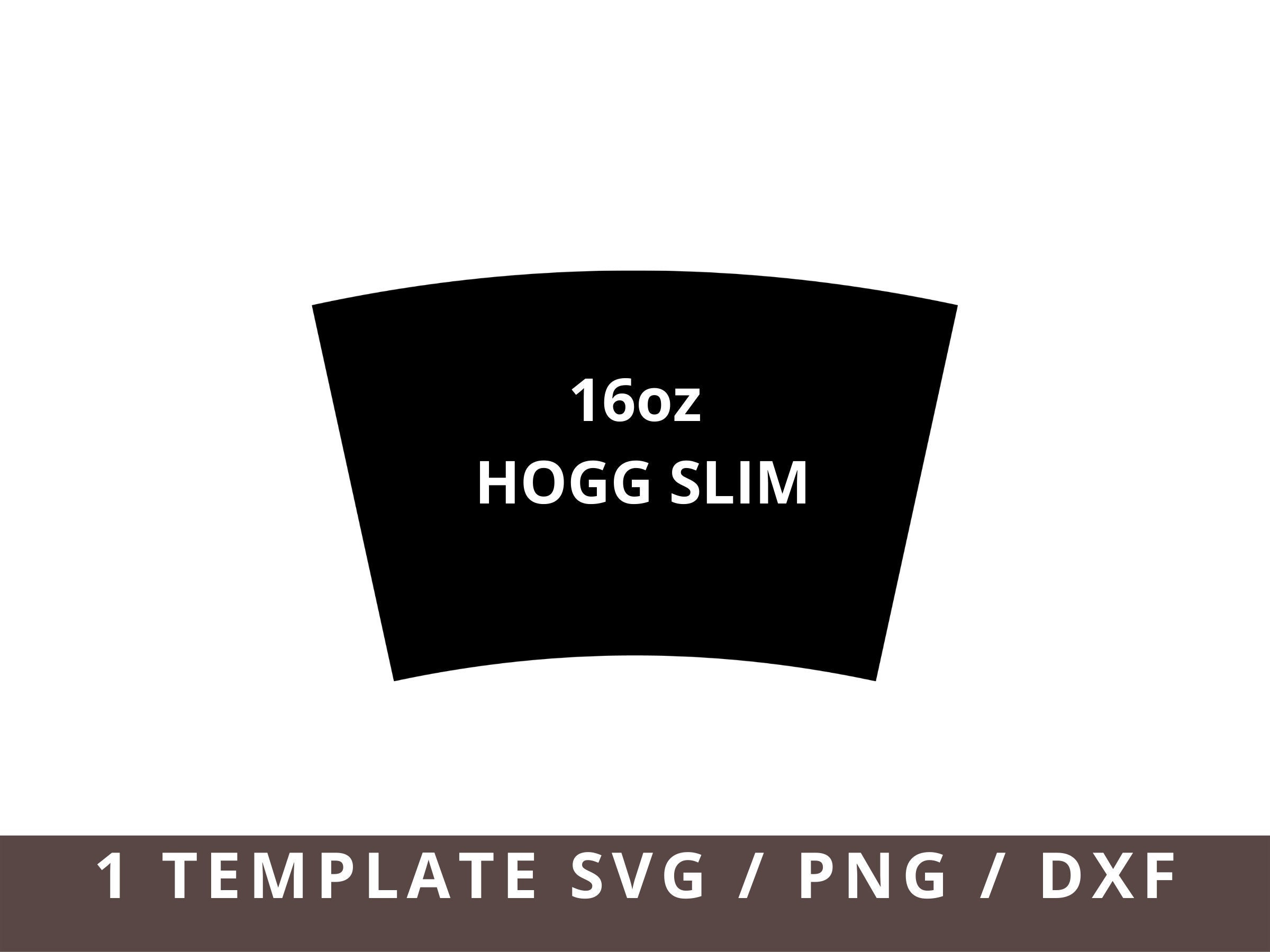 22oz HOGG Slim Tumbler BLANK Template for Sublimation, Full Wrap, DIY,  Canva, Cricut, Photoshop, Svg, Png, Instant Download 