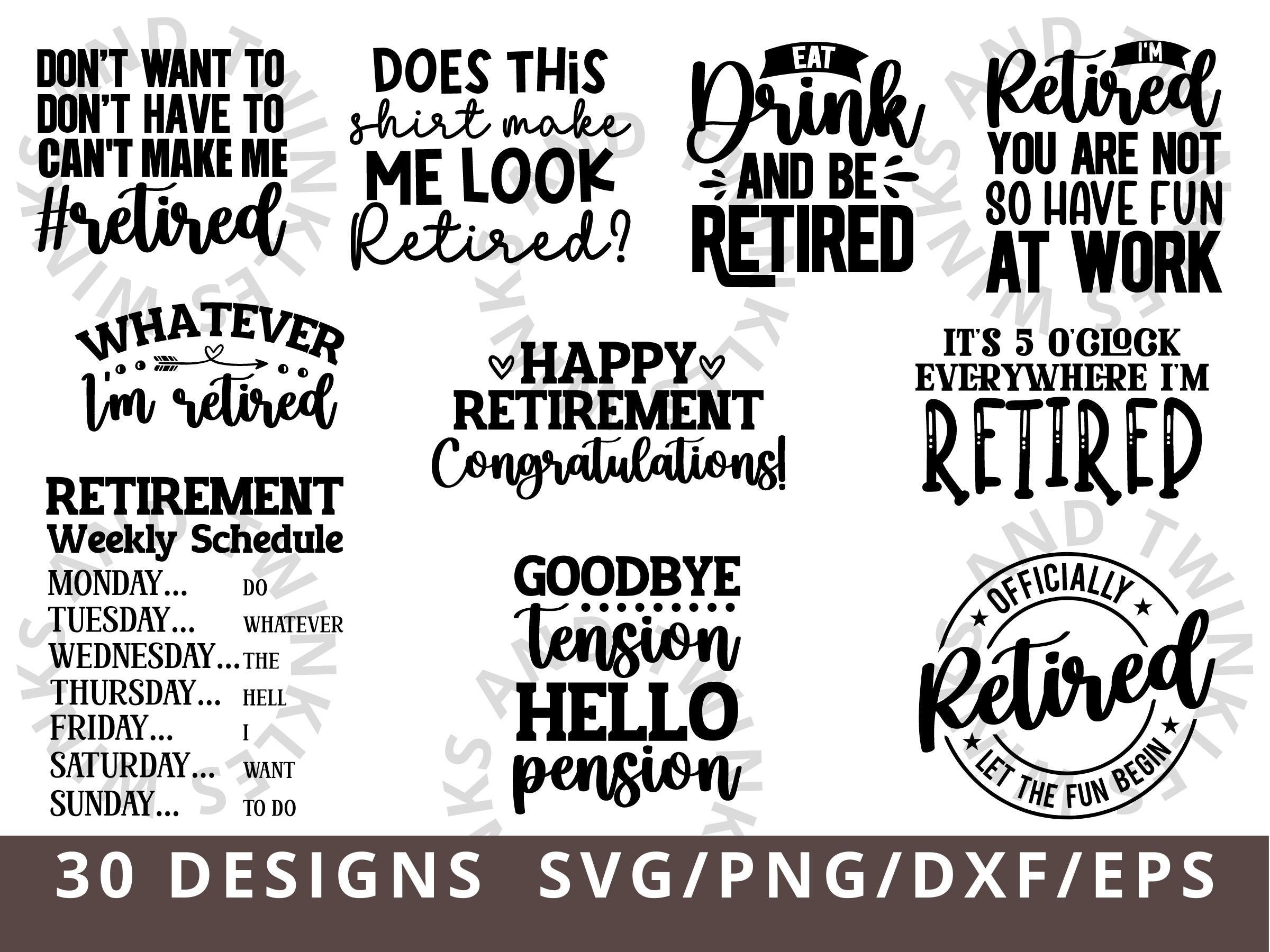 Retirement SVG, Officially Retired SVG, Retired 2024 Svg Png, Retirement  Saying Svg for Cricut Silhouette, Retire Svg Png Dxf Eps -  Canada