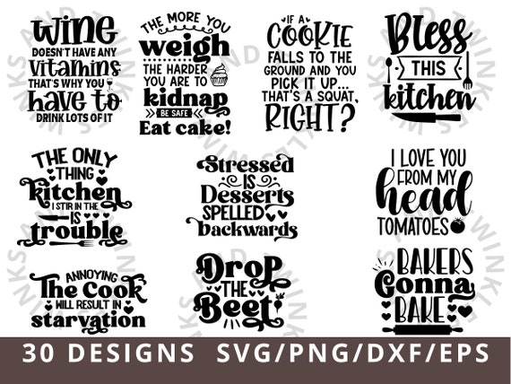 Funny Kitchen Towels Svg Bundle, Funny Dish Towel Sayings