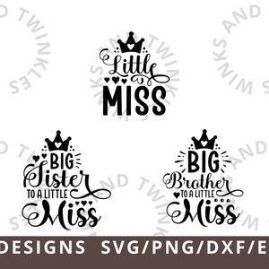 Großer Bruder kleine Fräulein SVG große Schwester SVG kleine Schwester SVG großer Bruder neue Baby sv Baby Sis Big Bro sv kleine Sis Bruder Schwester Png