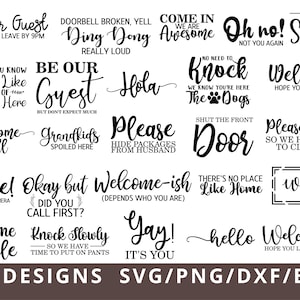 Doormat Svg Bundle, Funny Doormat Svg, Funny Quotes Svg, Funny Svg Sayings, Welcome Svg, Home Sign Svg, Farmhouse Svg, Porch Svg