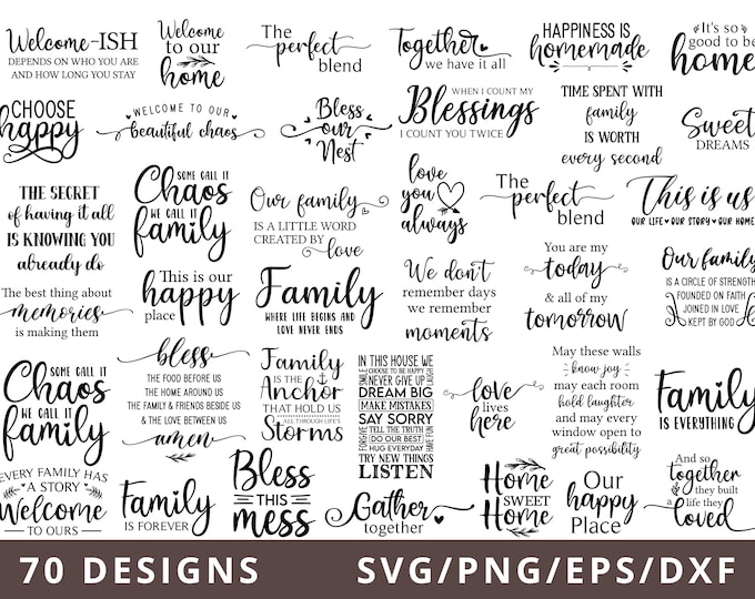 Farmhouse Kitchen Svg Bundle, Kitchen Sign Making Svg, Kitchen Sign Svg ...