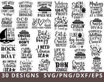 Cruise SVG Bundle, Cruise Ship Svg Dxf Png, Anchor Svg, Boat Svg, Family Trip Svg, Oh Ship its a Family Trip Svg, Cruise Squad Svg, Vacation