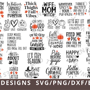 Fall Svg, Funny Fall Quotes Svg, Funny Halloween Svg, Funny Thanksgiving Svg, Fall Thanksgiving Halloween Svg Dxf Eps Png, Pumpkin Svg