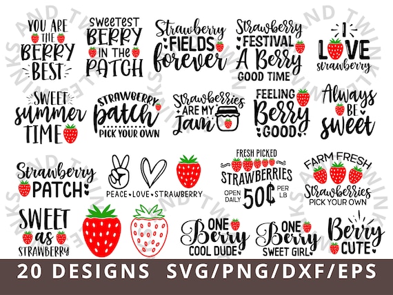 Strawberry Svg, Strawberry Png, Strawberry Quotes Svg, Strawberry Shirt, Berry Svg, Sweetest Berry Svg, Strawberry Clipart Svg Png Dxf