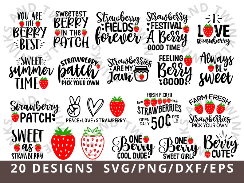 Strawberry Svg, Strawberry Png, Strawberry Quotes Svg, Strawberry Shirt, Berry Svg, Sweetest Berry Svg, Strawberry Clipart Svg Png Dxf image 1
