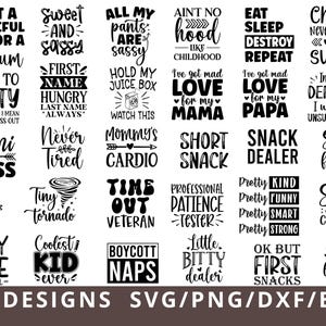 Toddler Svg, Toddler Shirt Bundle Svg, Kids Shirt Svg, Funny Cut File, Toddler Png Dxf Eps Svg for Silhouette Cricut, Digital File