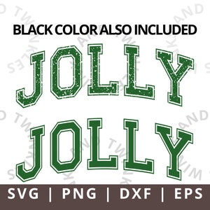 Jolly Svg Png, Merry AF Svg, Varsity Jolly Svg, Christmas Season Svg, Retro Varsity Christmas Svg Png, Christmas Shirt Svg Png, Winter Svg