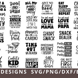 Toddler Svg, Toddler Shirt Bundle Svg, Kids Shirt Svg, Funny Cut File, Toddler Png Dxf Eps Svg for Silhouette Cricut, Digital File