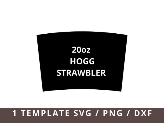 20oz Hogg Strawbler Tumbler Template Svg Png Dxf, Hogg Full Wrap for Tumbler,  Hogg 20oz Sublimation Tumbler Template, Hogg Strawbler 