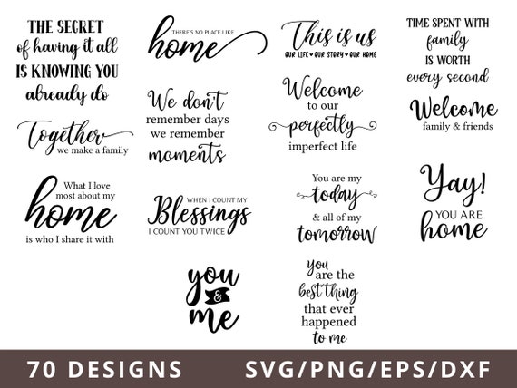 Family Svg Bundle, Farmhouse Svg, Farmhouse Family Svg Files for Cricut Dxf Eps Png, Family Signs Svg