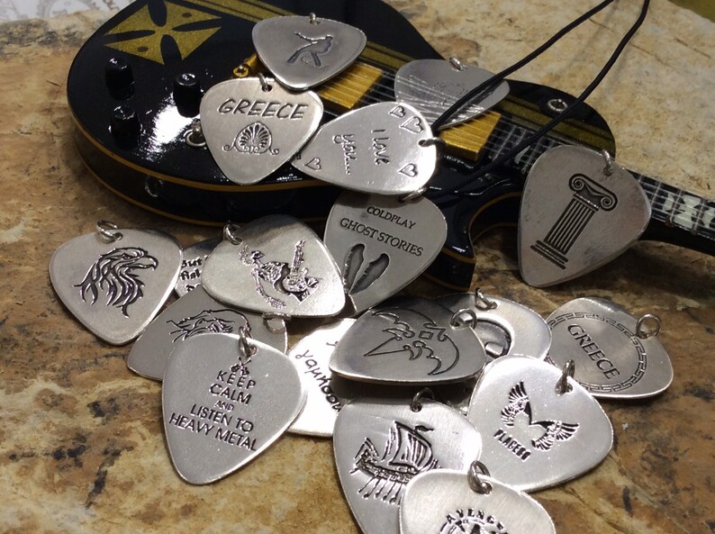 Nirvana Custom Guitar Pick Kurt Cobain Drummer Gifts Etsy