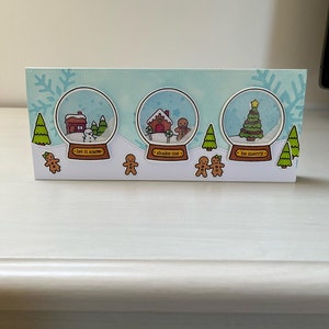 Carte shakers de noel