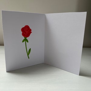Carte bouquet en fête image 3