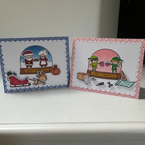 carte boule à neige revisitée