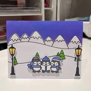 pinguïnkoorkaart