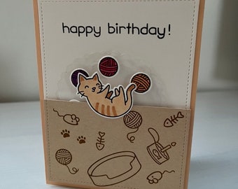 Carte chat joueur