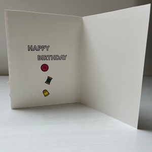 Carte d’anniversaire couture 画像 3