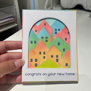 carte félicitations pour votre nouvelle maison